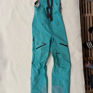 Women's Teal Ski Overalls